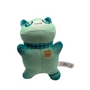 Aphmau 2024 MeeMeows Kim Cat 6" plush Glitter Edition Green Teal Sparkly